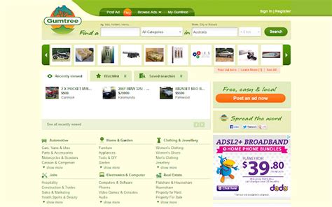 gumtree australia website.